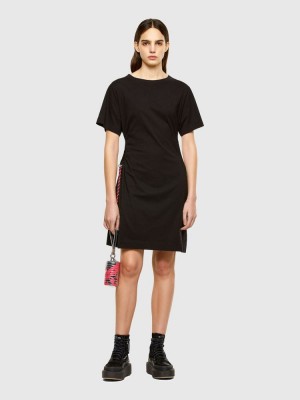 Black Diesel D Aisy Women's Dresses | 72986LPRU