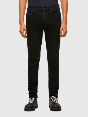 Black Diesel D Amny Men's Skinny Jeans | 57283FVHS