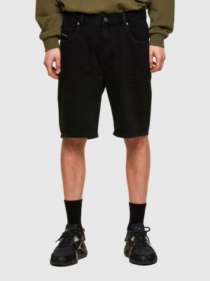 Black Diesel D Strukt Short Men's Shorts | 92853WRSO