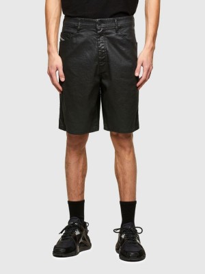 Black Diesel D Willoh X Sp Men's Shorts | 61549YMFN