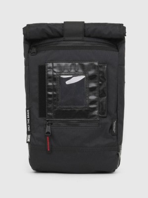 Black Diesel Koga Men's Backpack | 98035BSWN