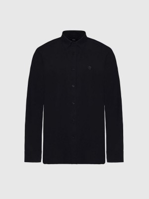 Black Diesel S Bill Men's Shirts | 92078AZDO