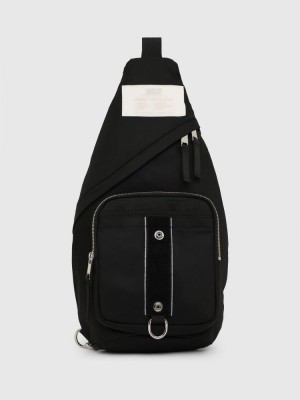 Black Diesel Spook Men's Backpack | 35782RMAY