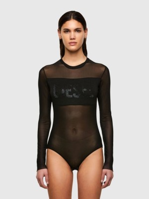 Black Diesel Uftk Valerie Women's Bodysuits | 72635HVJL