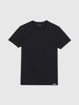 Black Diesel Umtee Randal Men's T Shirts | 28435WAUJ