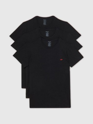 Black Diesel Umtee Randalthreepack Men's T Shirts | 63902RMHB