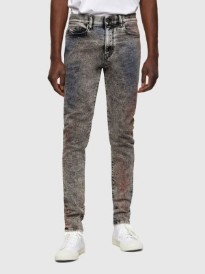 Black / Dark Grey Diesel D Amny Men's Skinny Jeans | 95374LNUK