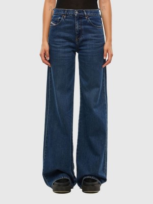 Blue Diesel D Akemi Women's Bootcut Jeans | 49863AJNV