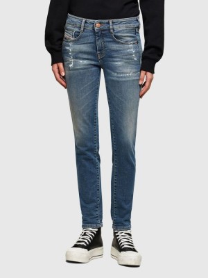 Blue Diesel D Ollies Slim Women's Joggjeans | 51793AQPU