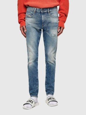 Blue Diesel D Strukt Men's Slim Jeans | 19753FIKS