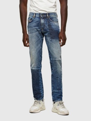 Blue Diesel D Strukt Men's Slim Jeans | 69384ATCK