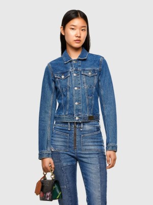 Blue Diesel De Limmy Women's Denim Jackets | 02356RNWC