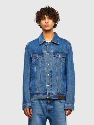 Blue Diesel Nhill C1 Men's Denim Jackets | 95360XHBE