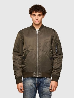 Brown Diesel J Ross Rev Men's Jackets | 16598RJAI