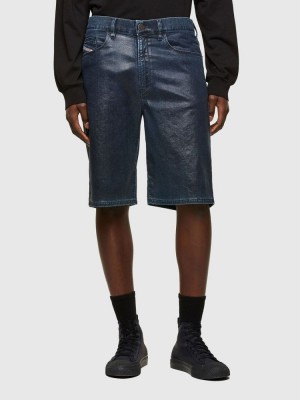 Dark Blue Diesel D Macs Short Sp Men's Shorts | 81340ACUI