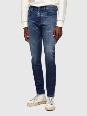 Dark Blue Diesel D Strukt Men's Joggjeans | 74652OLCU