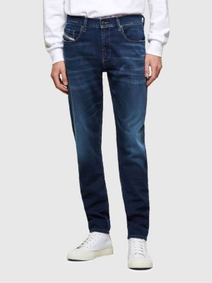 Dark Blue Diesel D Strukt Men's Joggjeans | 05672WMFB