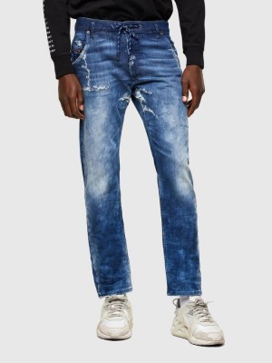 Dark Blue Diesel Krooley Men's Joggjeans | 73164NKLA