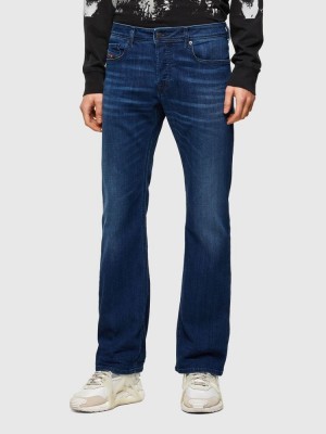 Dark Blue Diesel Zatiny Men's Bootcut Jeans | 04371NRCB