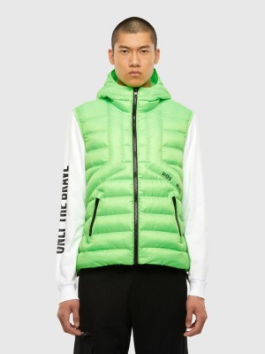 Green Diesel W Dwain Sl Men's Jackets | 96452ZMBE