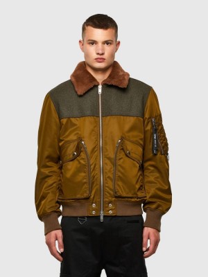 Green Diesel W Louis Men's Jackets | 94756EUCY