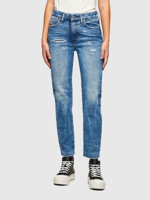 Light Blue Diesel D Joy Women's Slim Jeans | 91604YNIO