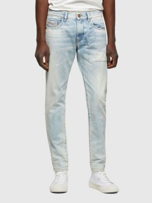 Light Blue Diesel D Strukt Men's Slim Jeans | 97812MBSQ