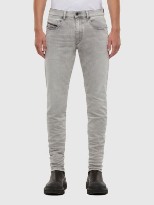 Light Grey Diesel D Strukt Men's Slim Jeans | 13759JDOZ