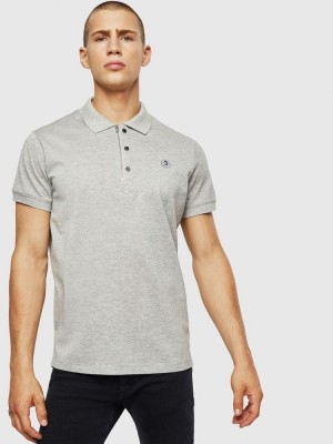 Light Grey Diesel T Hart Men's Polos | 14790TVMU