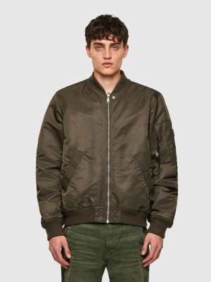 Olive Diesel J Ross Rev A Men's Jackets | 54710YCBV