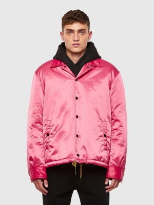 Pink Diesel J Foot Men's Jackets | 04876KDYP