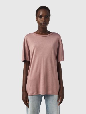 Pink Diesel T Enka C.C Women's T Shirts | 70956RVHN