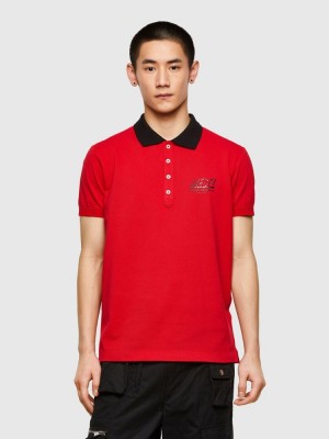 Red Diesel T Randy New A1 Men's Polos | 81760XROY