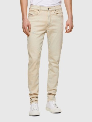 White Diesel D Amny Men's Skinny Jeans | 37965WZLT