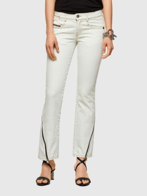 White Diesel D Ebbey Women's Bootcut Jeans | 90284XUQD