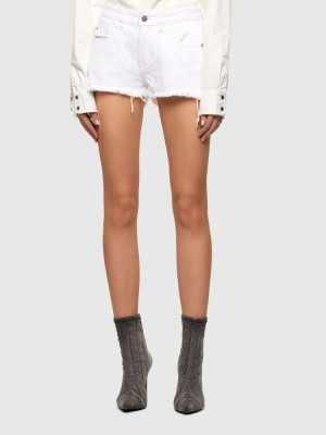 White Diesel De Rifty Women's Shorts | 81743SWEH