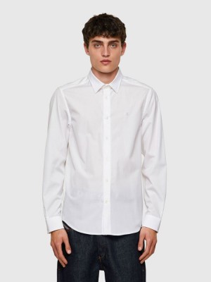 White Diesel S Bill Men's Shirts | 23960WILV