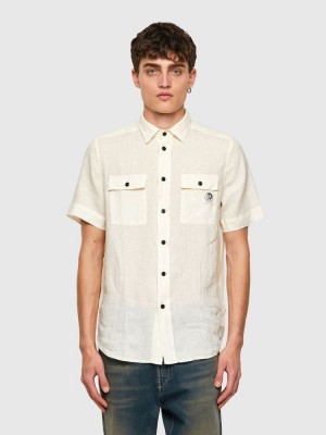 White Diesel S Kiru Men's Shirts | 02378PHMZ