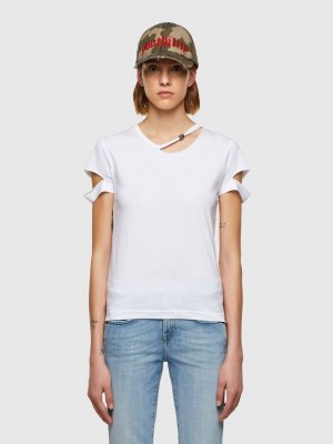 White Diesel T Bullock Women's T Shirts | 30281QOEX