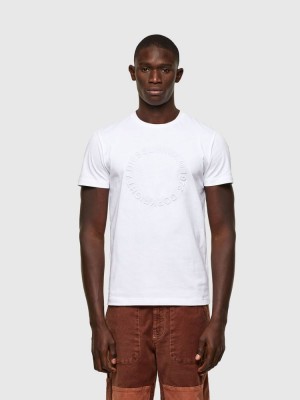 White Diesel T Diegos A2 Men's T Shirts | 72906ELRZ