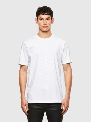 White Diesel T Just A31 Men's T Shirts | 83954OSAW