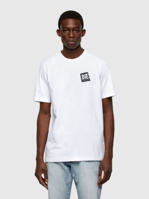 White Diesel T Just Lab Men's T Shirts | 92153JLCW