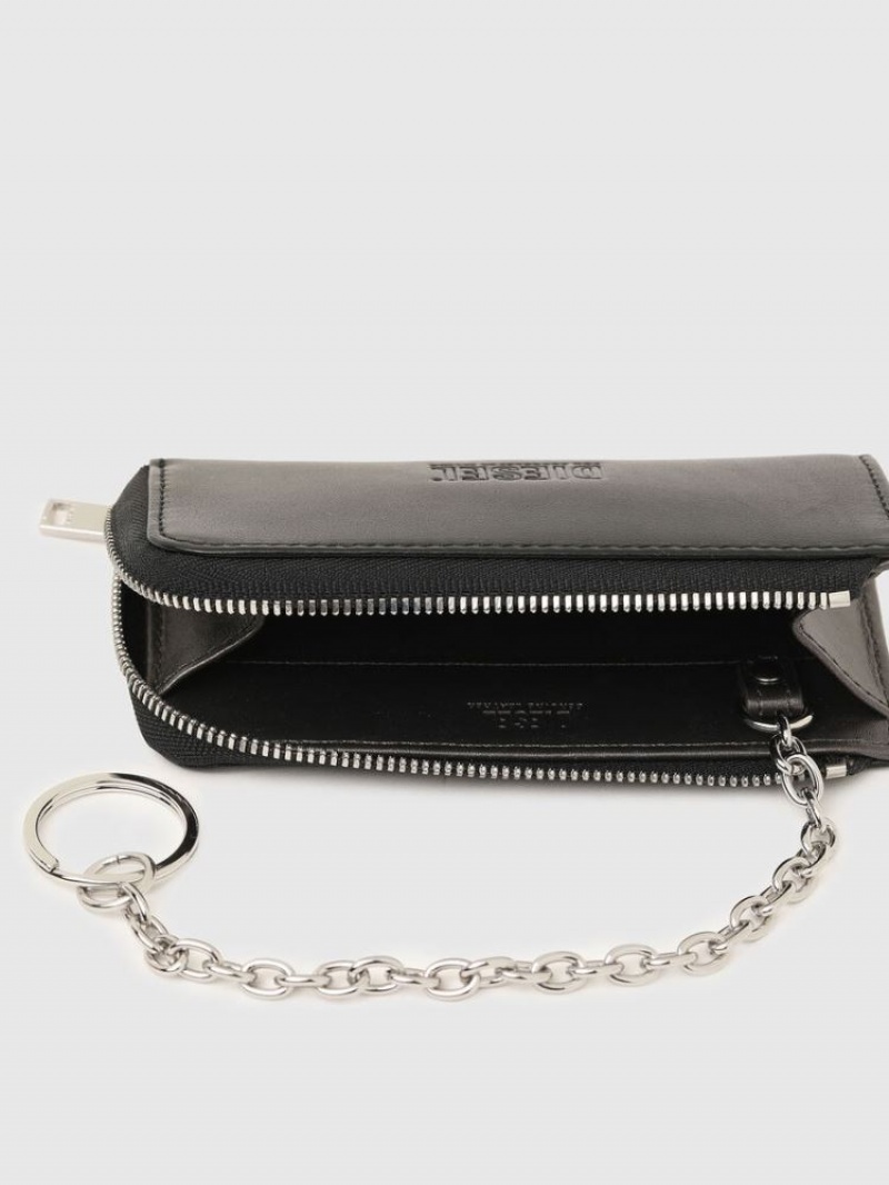 Black Diesel Babykey Women's Wallets | 61743BOWV