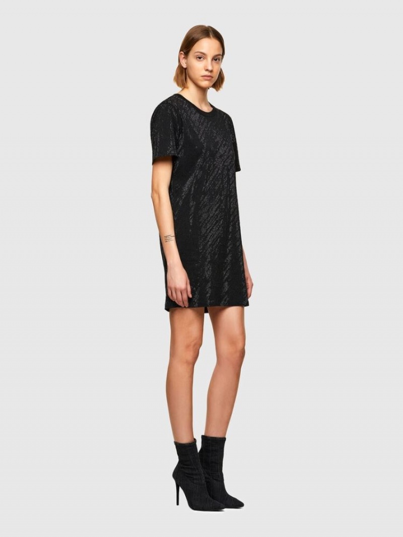 Black Diesel D Ary R1 Women's Dresses | 31964YTBM