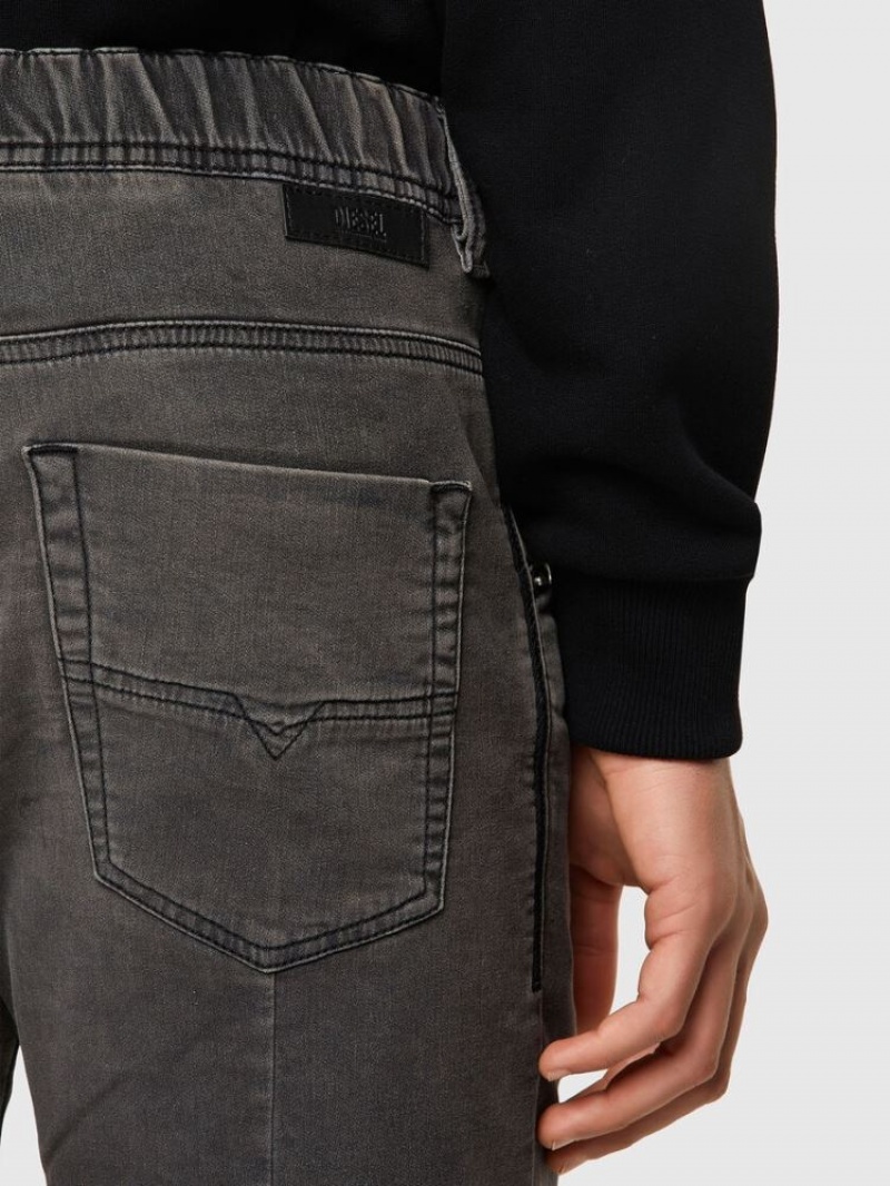 Black Diesel D Krooshor Men's Shorts | 84052RGMY