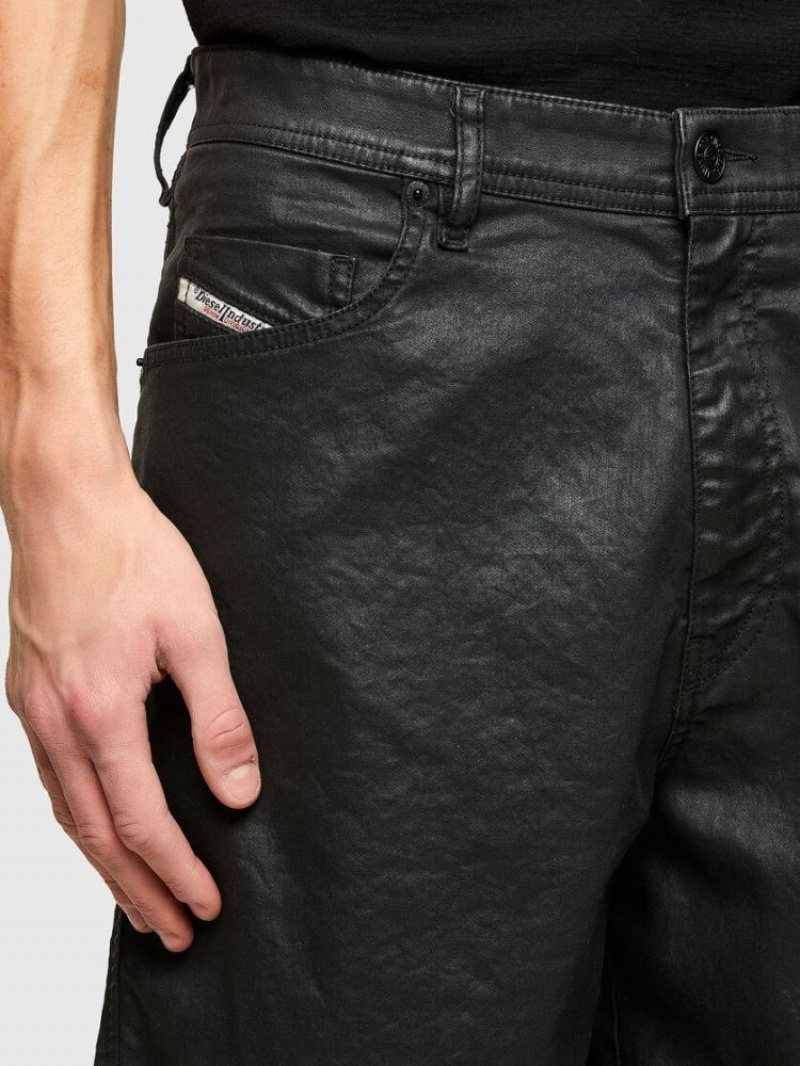 Black Diesel D Willoh X Sp Men's Shorts | 61549YMFN