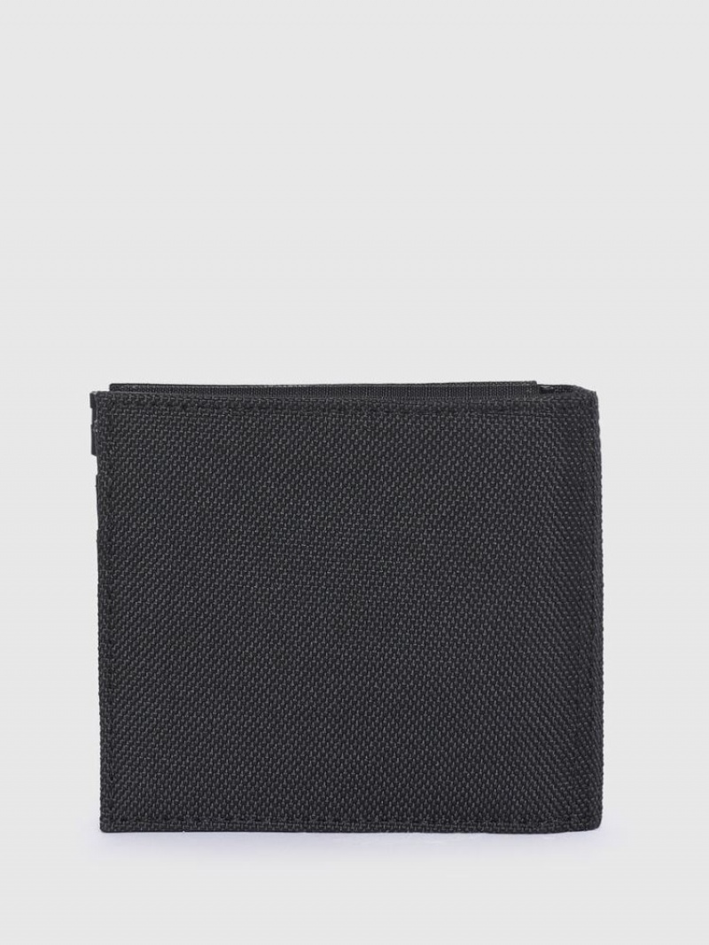 Black Diesel Hiresh S Sp Men's Wallets | 26597AMLZ