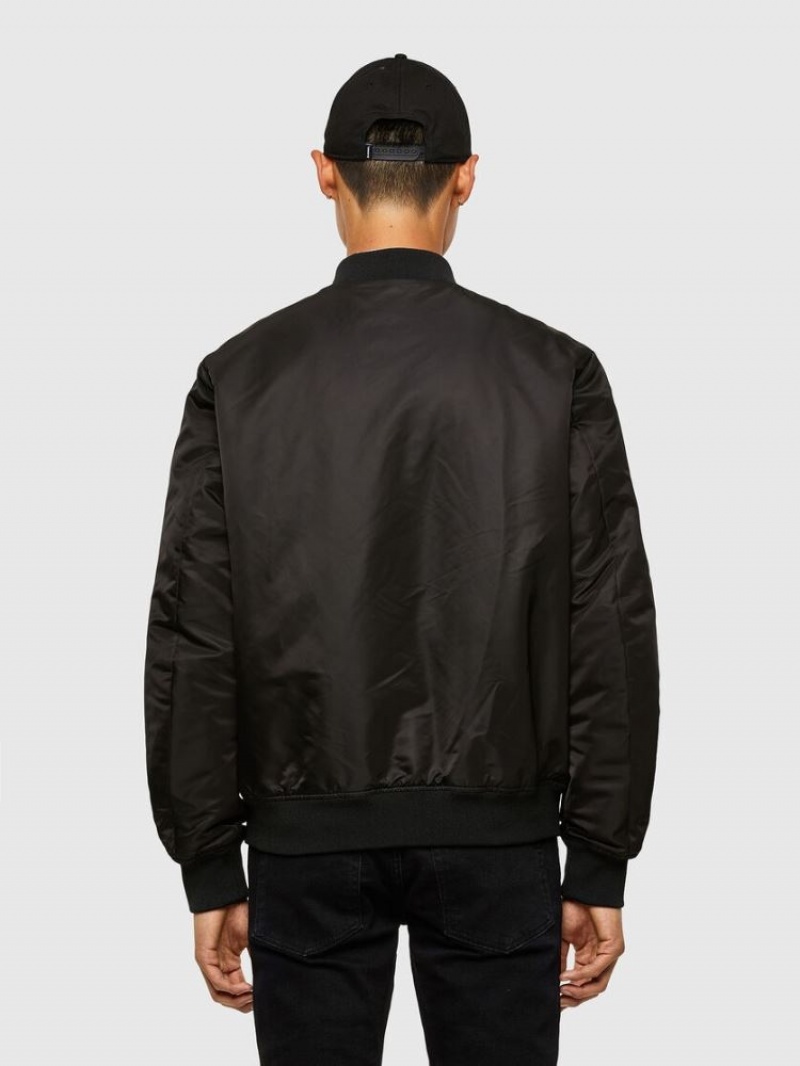 Black Diesel J Schmidz Men's Jackets | 05428SBEU