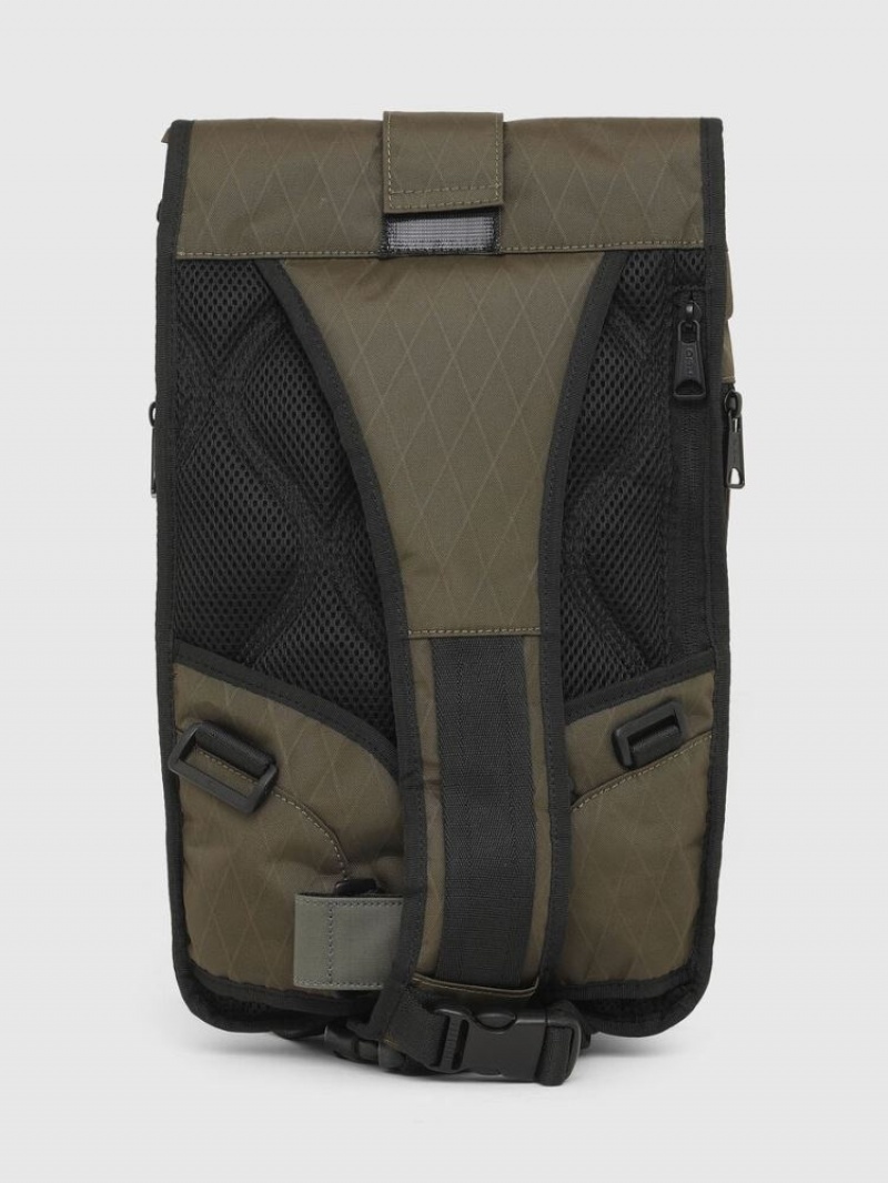 Black Diesel Koga Men's Backpack | 45027LOPN