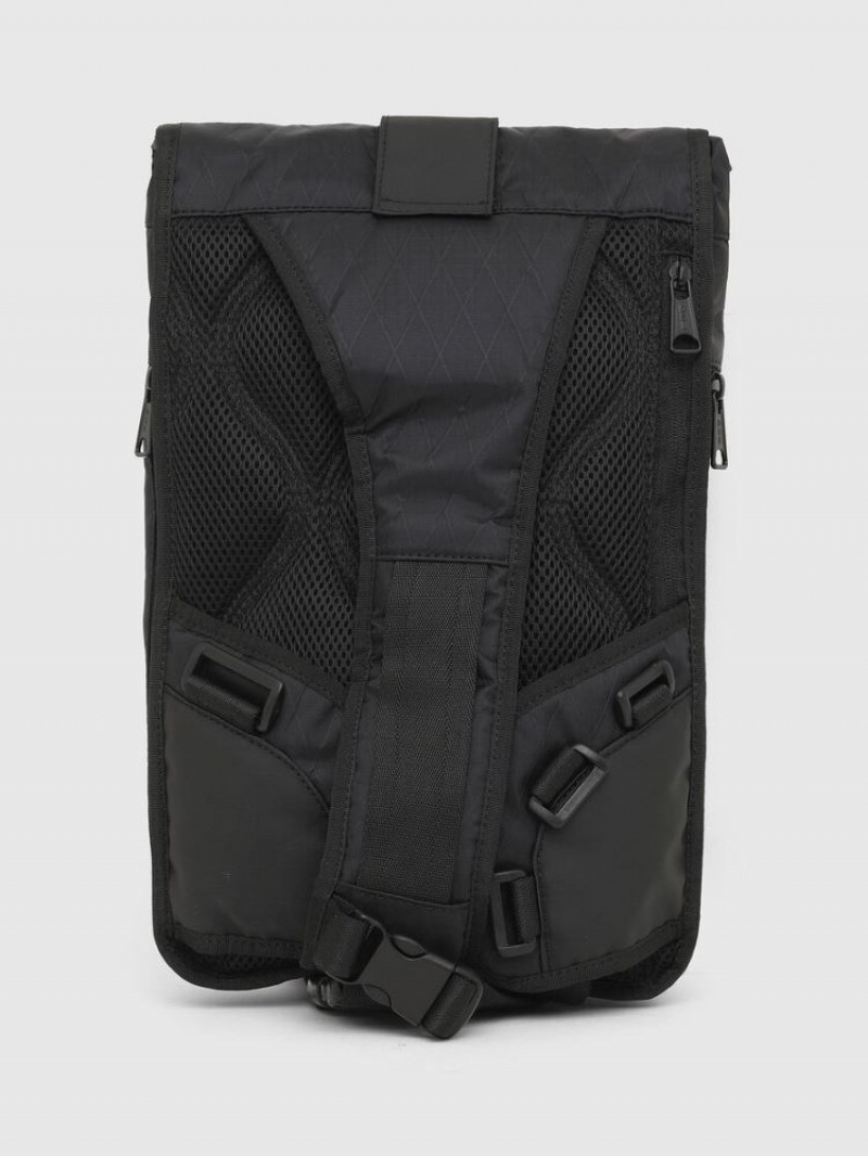 Black Diesel Koga Men's Backpack | 98035BSWN